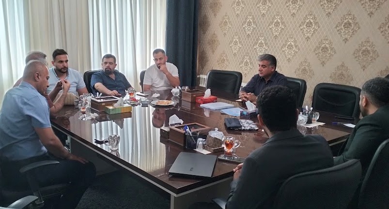 بازدید هیأت پزشکی سلیمانیه از مجموعه گروه رفتا در تهران